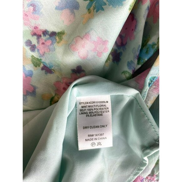 ASTR The Label Garland Floral Dress Floral Smocked Puff Sleeves Ruffled Hem $138 - Picture 10 of 10